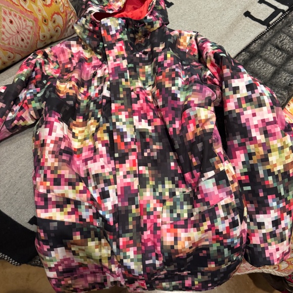 Digital Print Burton Snowboarding Jacket - Picture 2 of 5